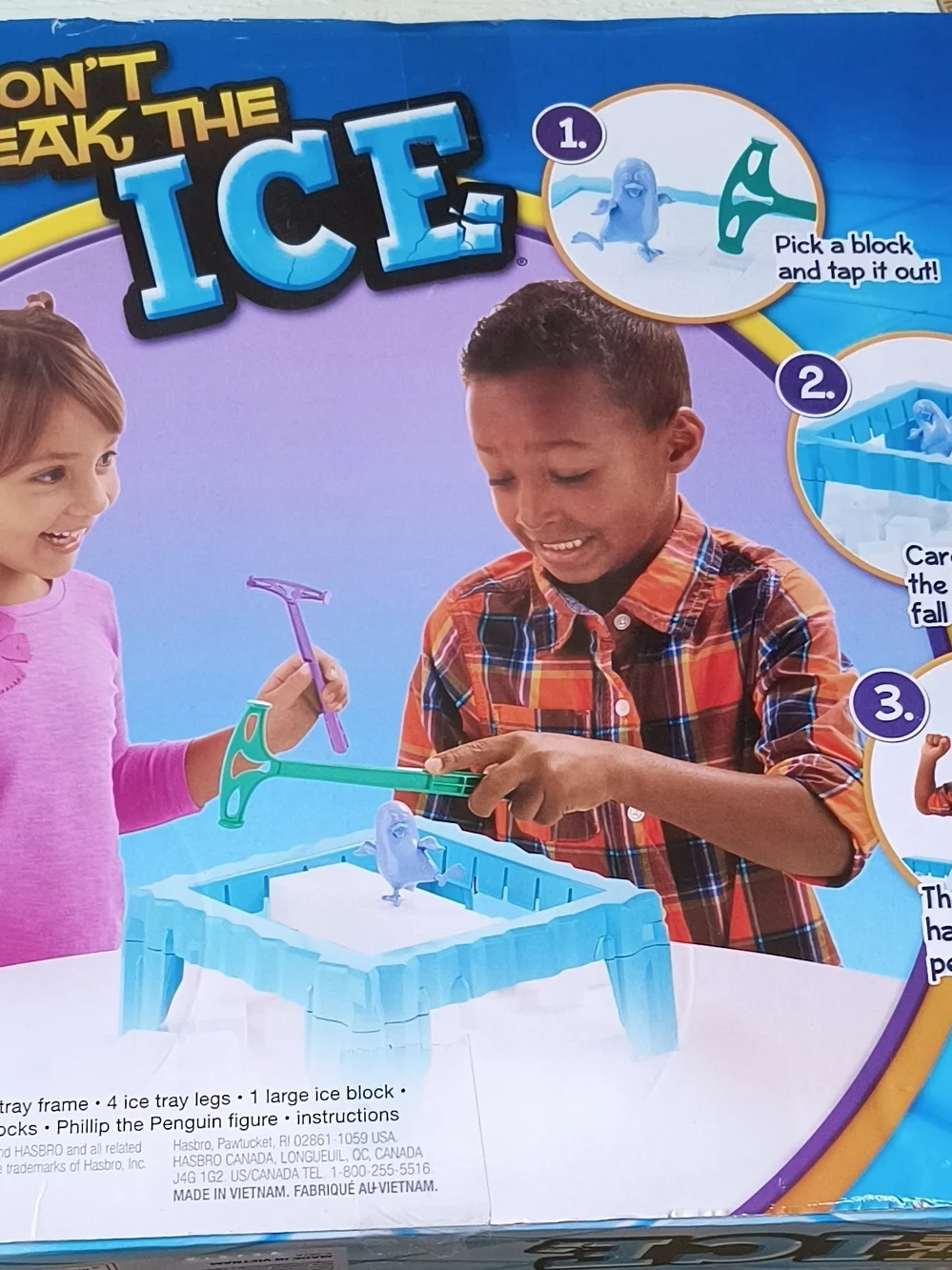 Ami Don’t Break the Ice Game – Blue, Orange, Black, White